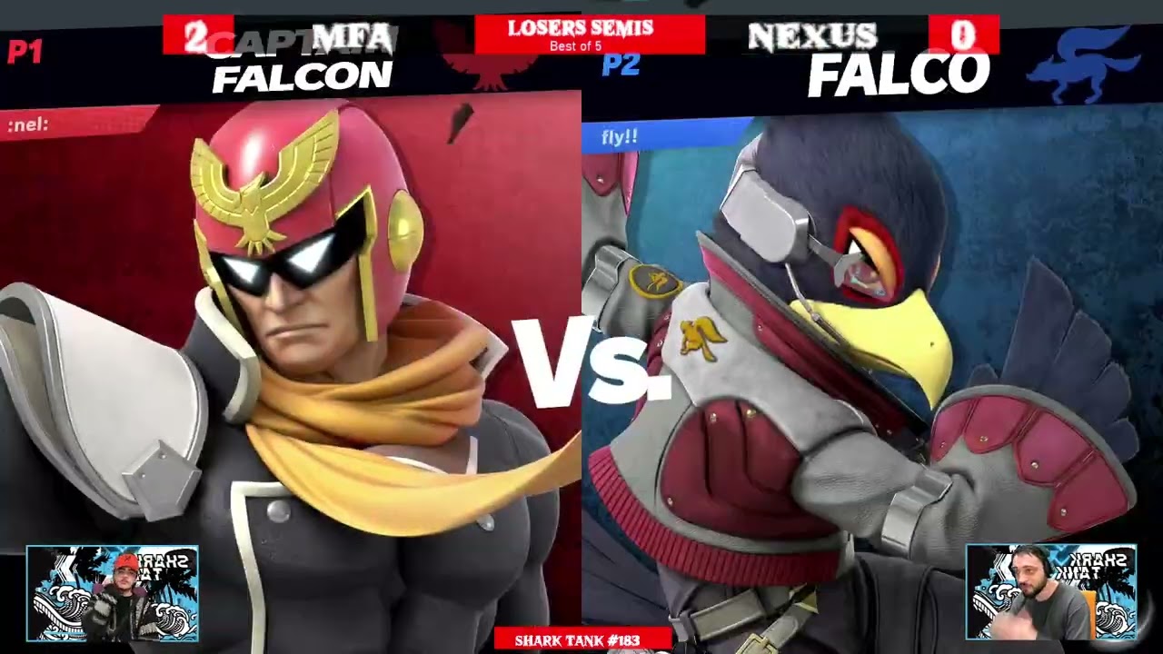 Shark Tank # 183 Losers Semi Final - OA FC | Nexus (Falco) Vs. FLS | MFA (Captain Falcon)