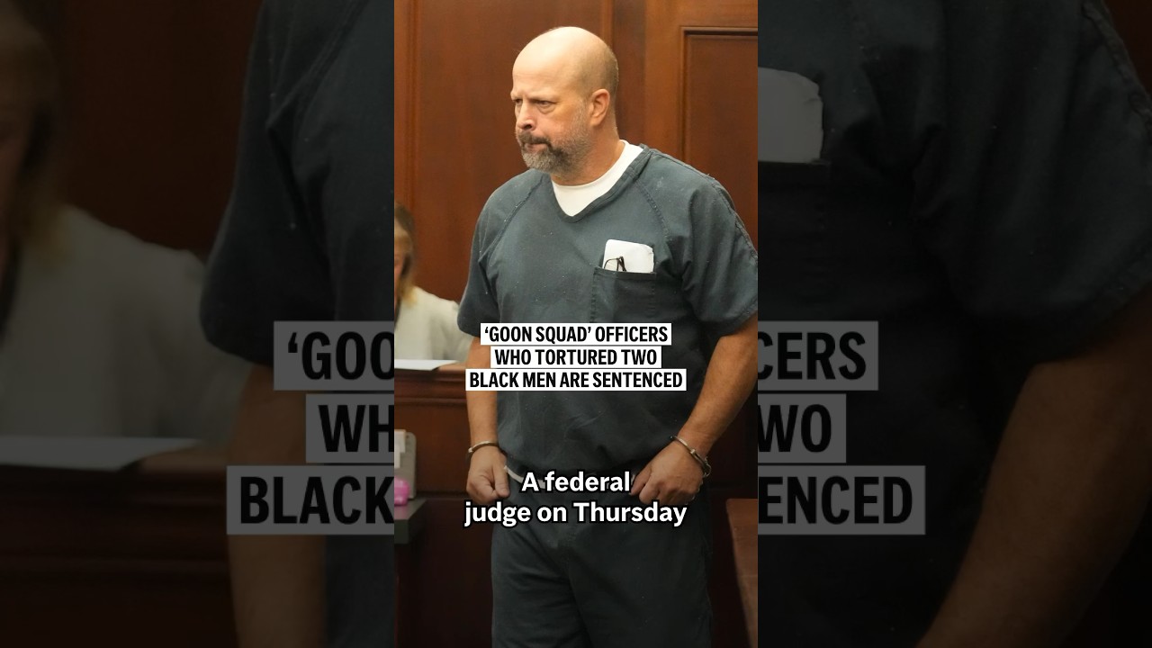 &ldquo;Goon Squad&rdquo; officers who tortured two Black men are sentenced