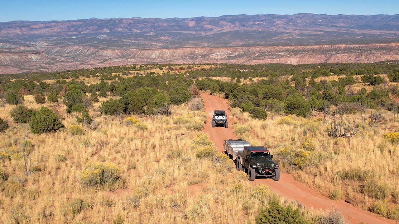 The Backway to Moab (Jeep Gladiator Overlanding Rimrocker Trail) [ep 144]