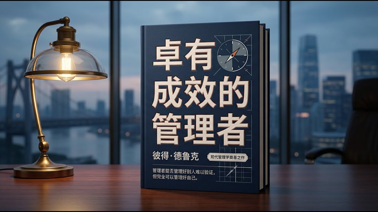 【卓有成效的管理者】在知识经济时代，每一个动脑思考的人，都是管理者。 | 书籍解读
