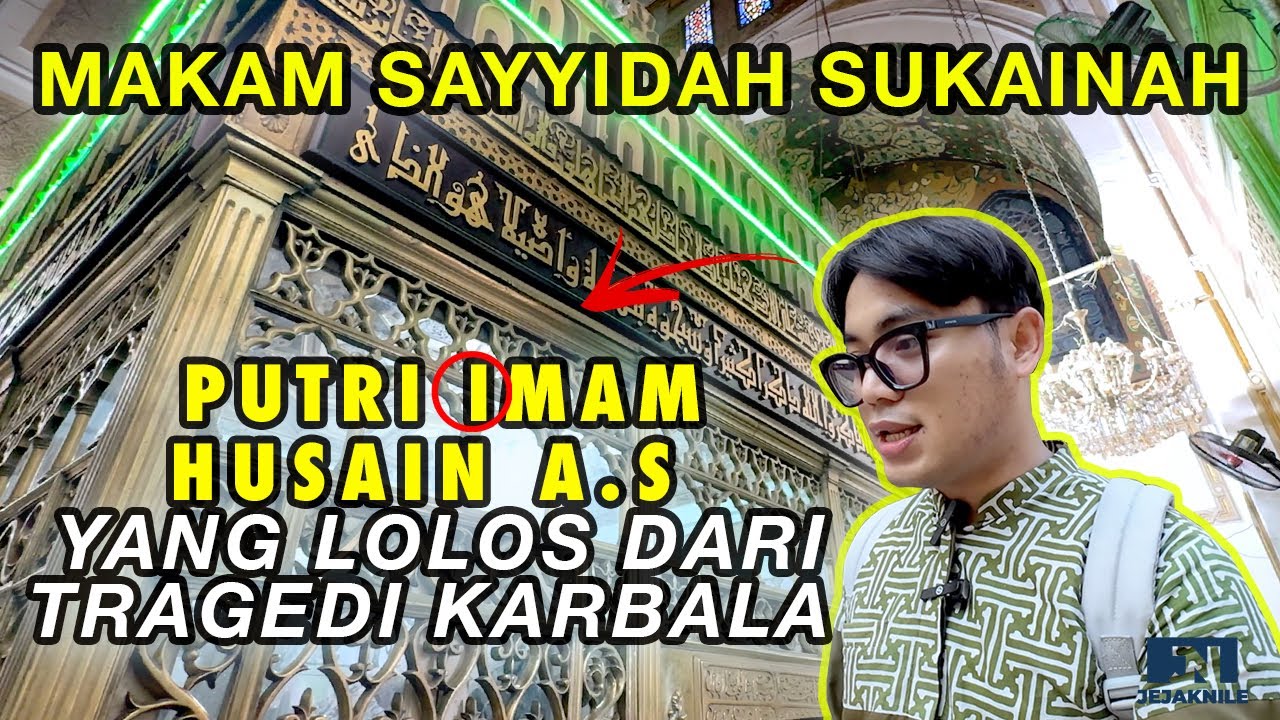 MAKAM Putri Tercinta Imam HUSAIN yang lolos dari tragedi  KARBALA   