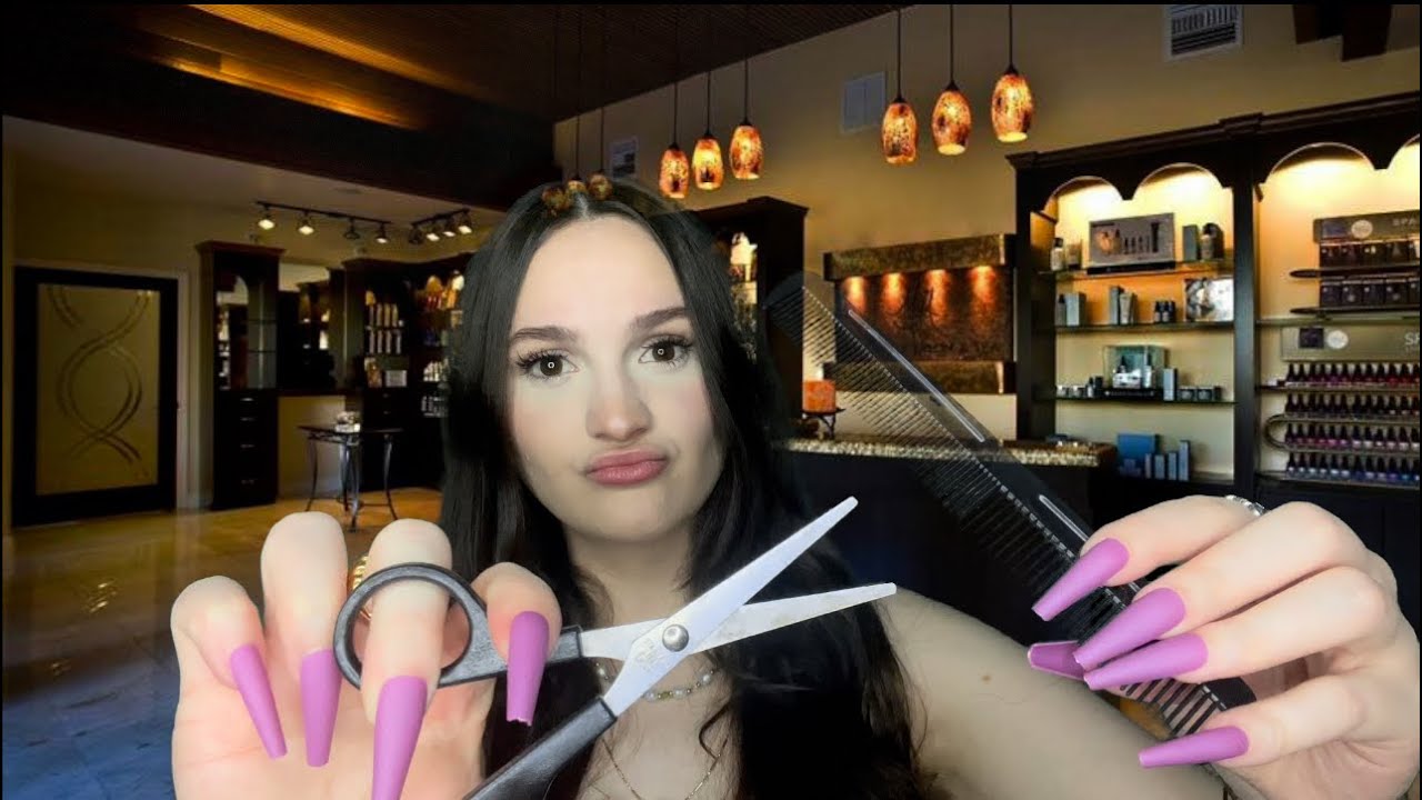 ASMR Rude hair salon (receptionist and hairstylist rp) 💇‍♀️🙄