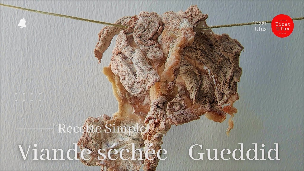 Comment réussir la viande séchée Guedid 🥩 recette simple algérienne! plus d’excuses 😉
