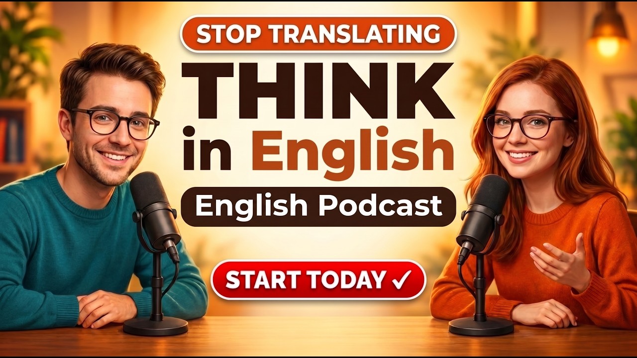 How to Think in English &mdash; Stop Translating in Your Head | Learning English Podcast 🎧