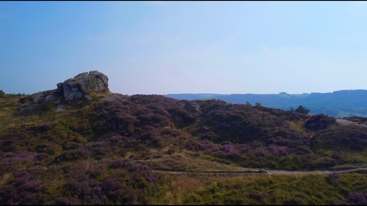 Ashover Rock. Derbyshire.