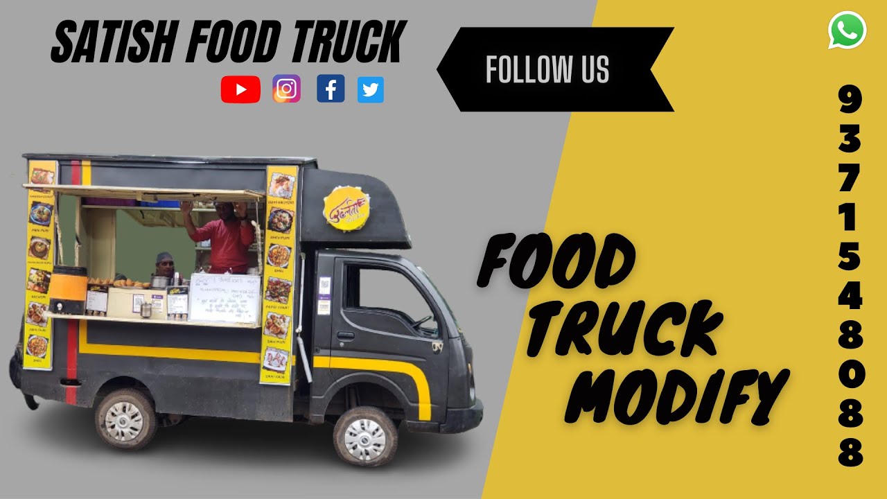 Food truck modify in tata ace 9371548088