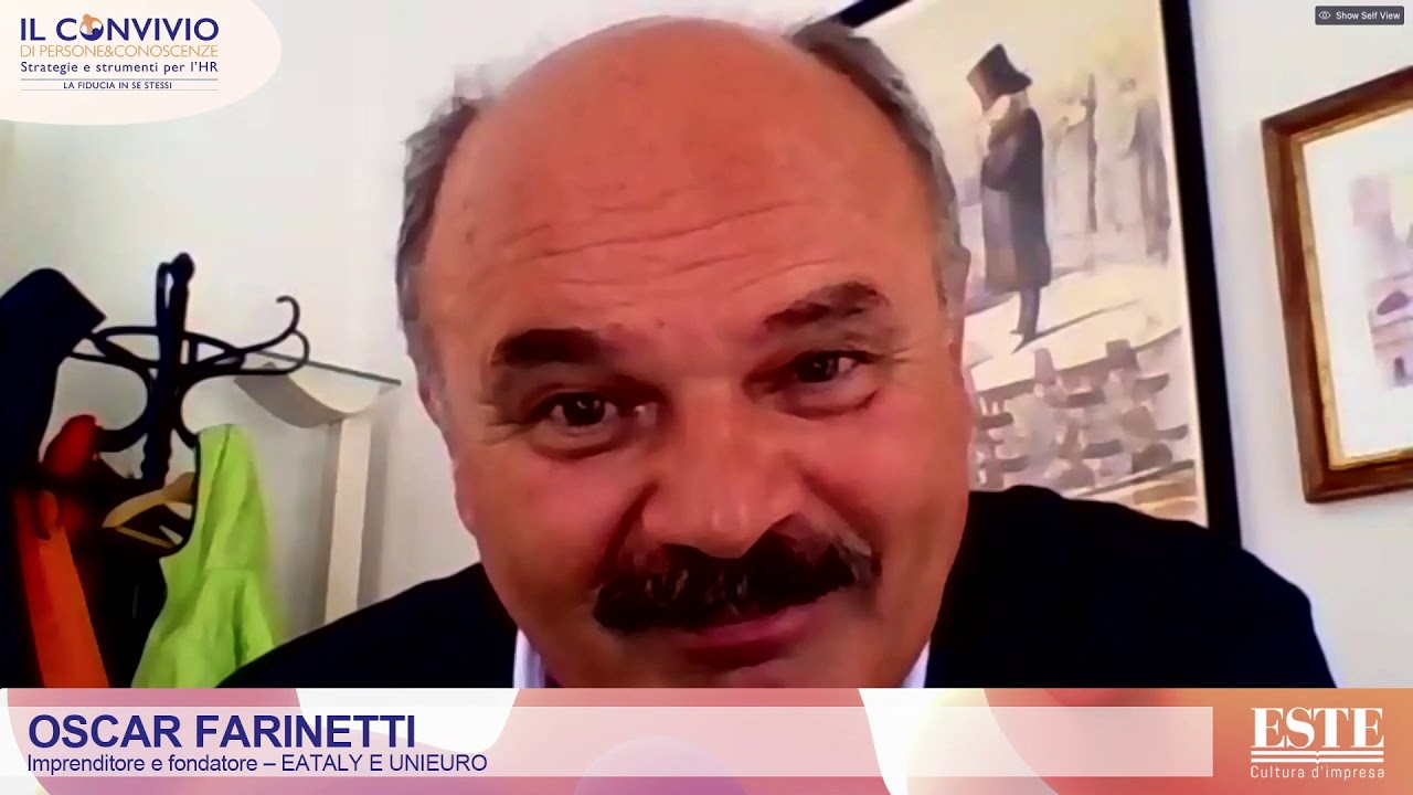 Oscar Farinetti al Convivio di Persone&Conoscenze 2020 - ESTE