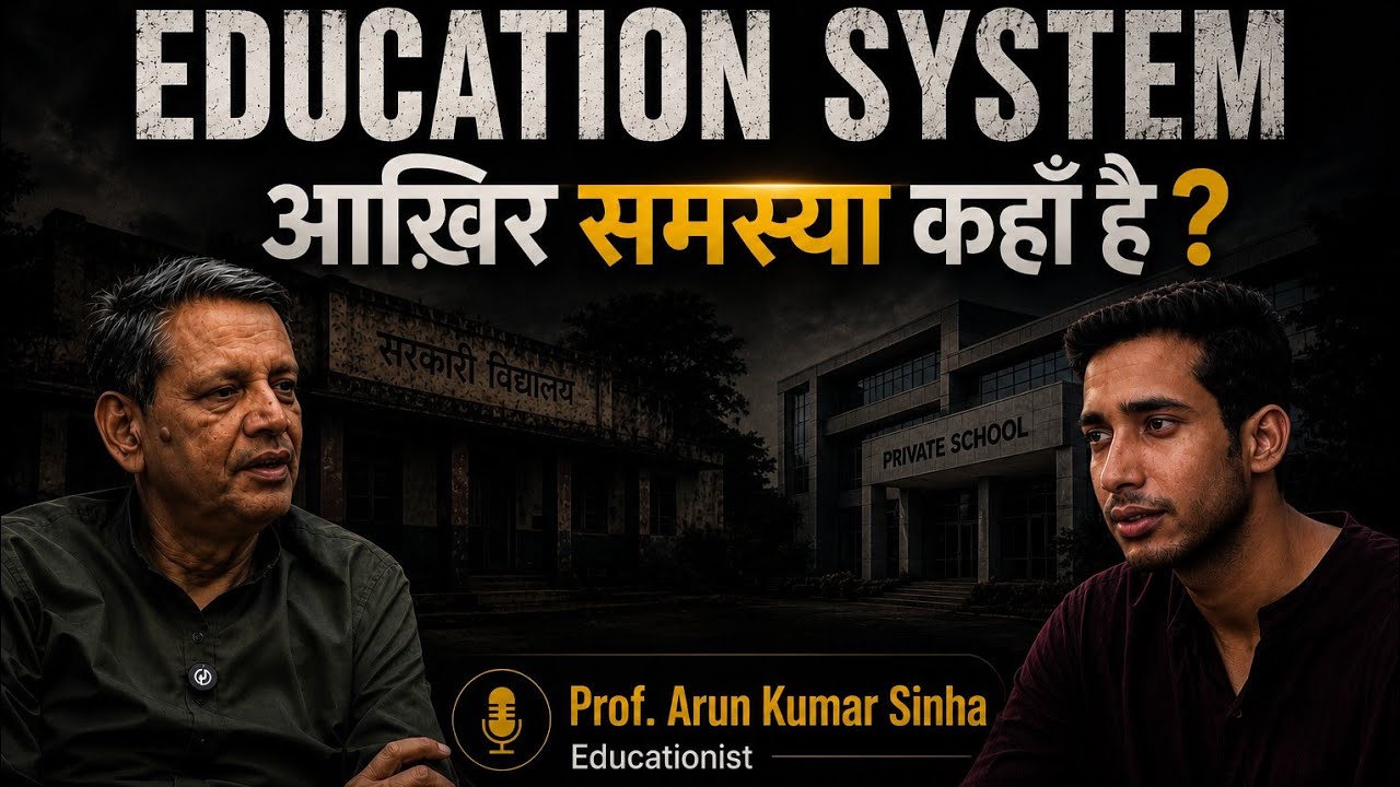 The Truth About India's Education System | Prof. Arun Kumar Sinha