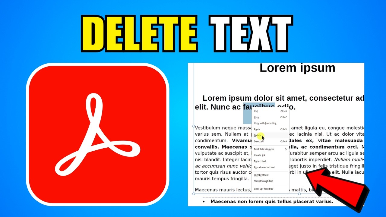 How To Delete Text On Adobe Acrobat (2026) (Complete Guide)