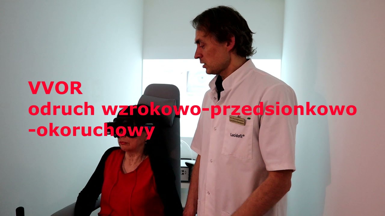 Test fotela wahadłowego w diagnostyce zawrotów głowy