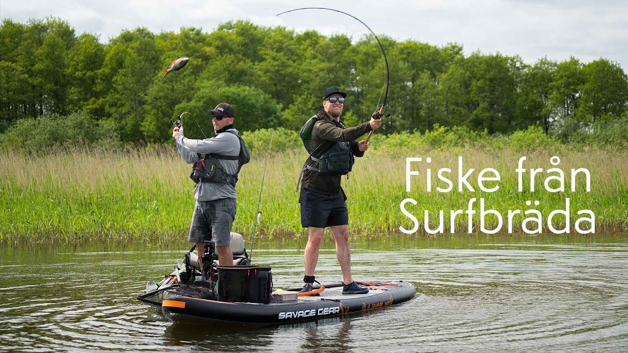 Gäddfiske från SUP-bräda och kajak – Kan vi hålla balansen?