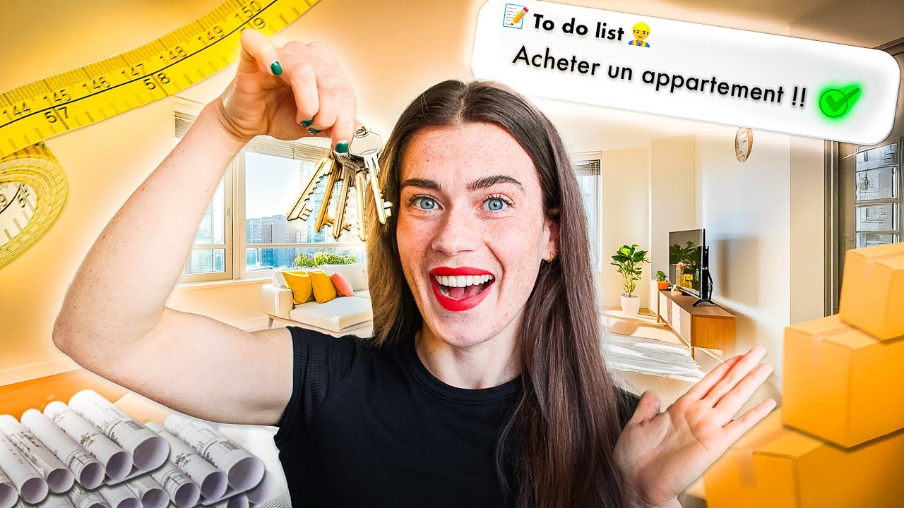 J’AI ACHETÉ UN APPARTEMENT 🔑🏠🔨