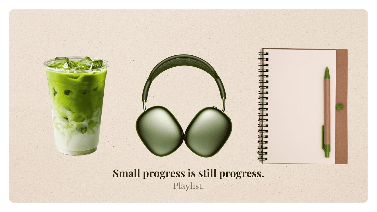 Small progress is still progress. | 3 Hour Lofi Playlist to Study & Focus