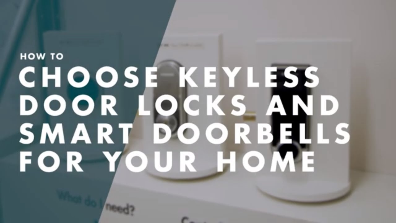 How To Choose Keyless Door Locks and Smart Doorbells - Bunnings Warehouse