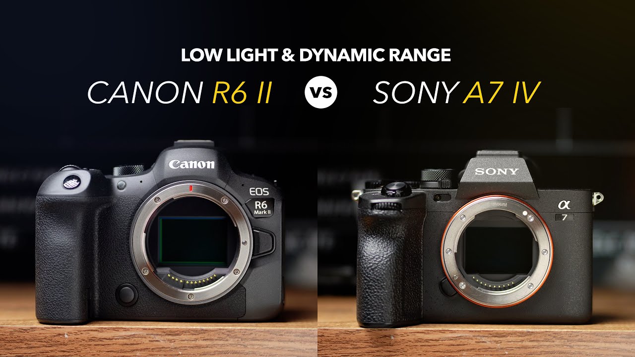 Canon R6 Mark II vs Sony A7 IV - Part 3: Dynamic Range & LOG ISO in Low Light