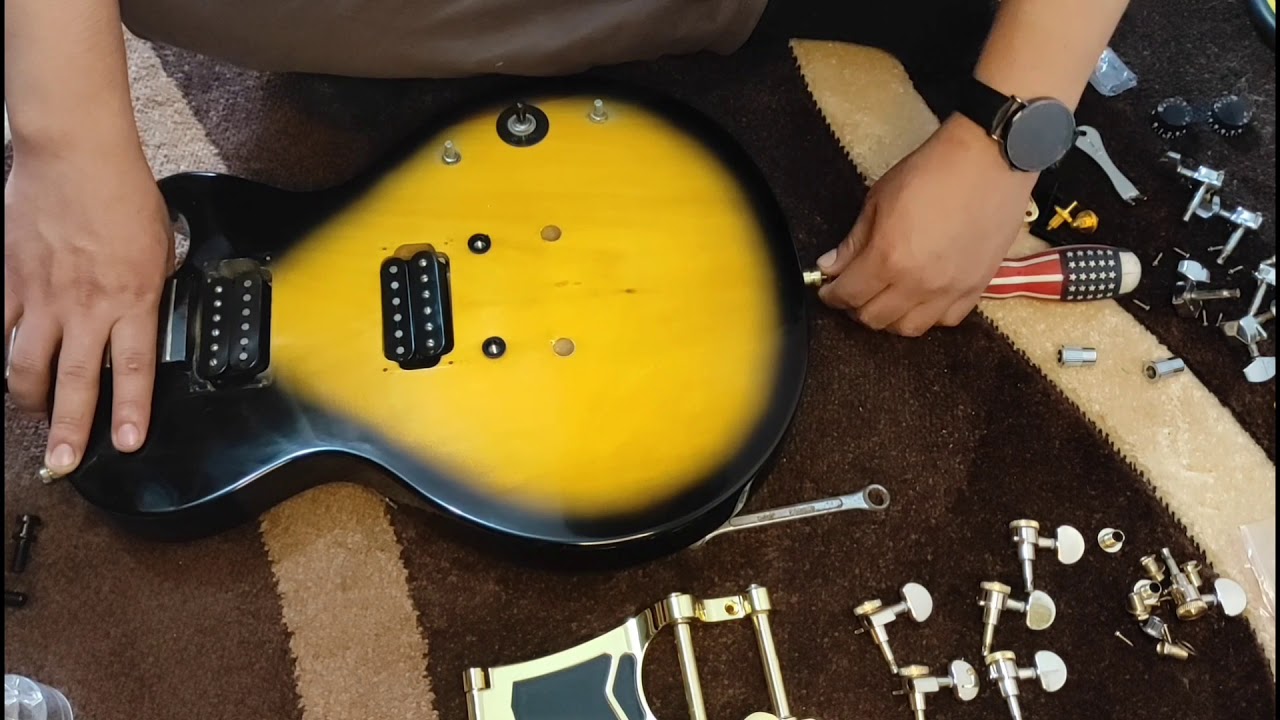guitar tuning epiphone les paul especial ll (guitarra modificada)