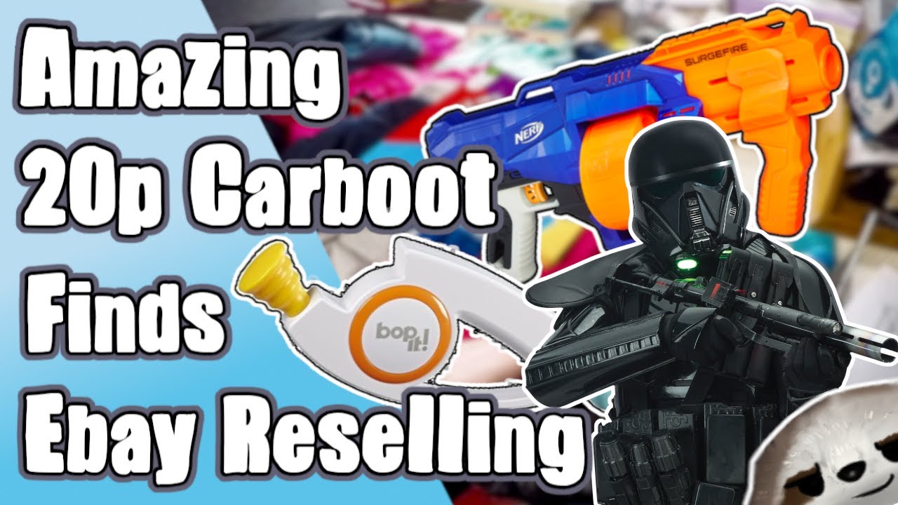 Sunday Carboot Hunting | Huge 20p Finds | Uk Ebay Reselling |