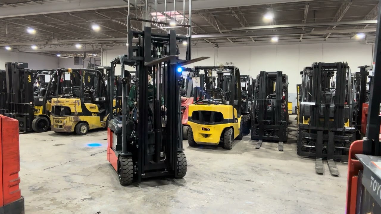 2021 Toyota 8FBE18U 3500lbs Used Electric Forklift - U22096