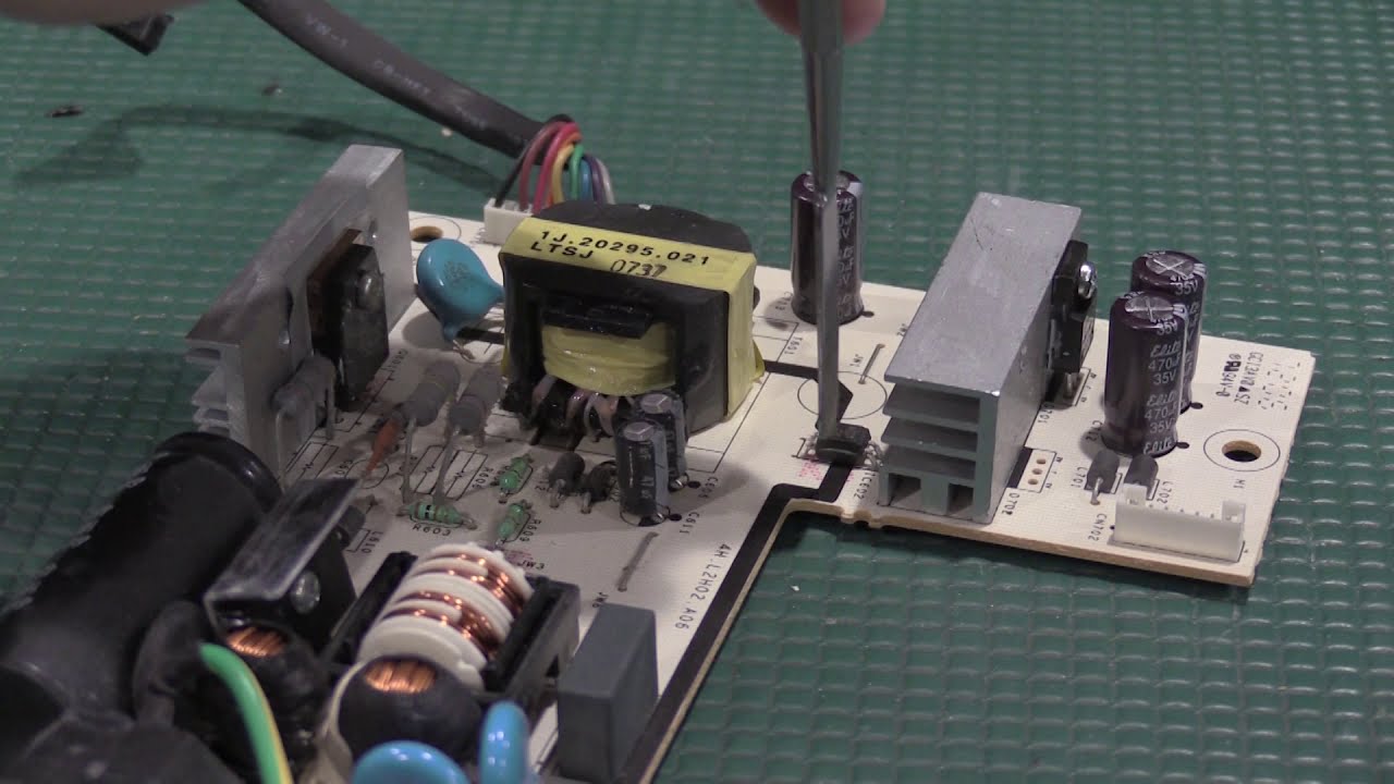 Dell Monitor Repair and Switch Mode Power Supply Trouble Shooting