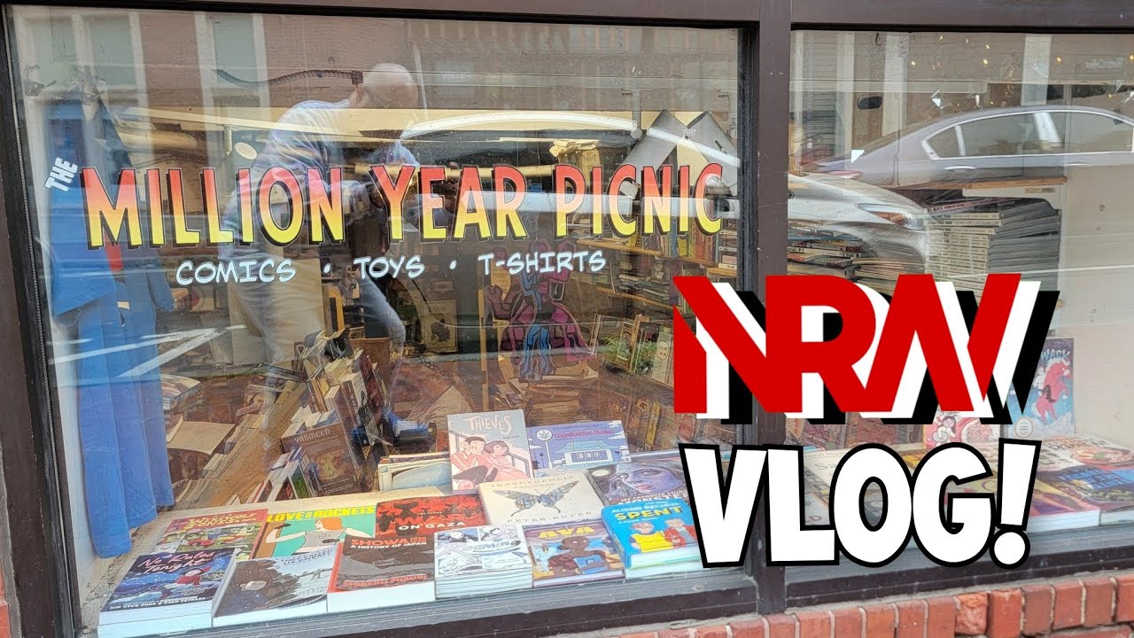 The Million Year Picnic! Cambridge, Massachusetts! A NRW VLOG! Comics Shop!