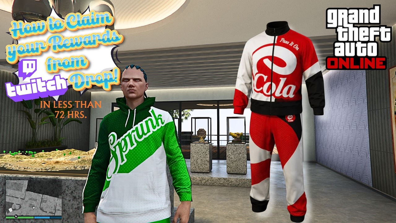 КАК ПОЛУЧИТЬ НАГРАДЫ ЗА TWITCH DROPS МЕНЕЕ ЧЕМ ЗА 72 ЧАСА в GTA Online
