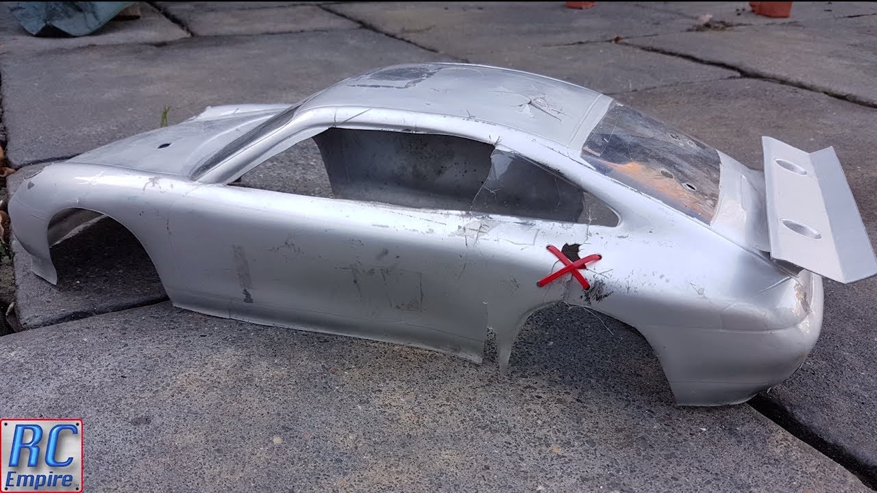 RC Body Repair - 3 Methods for 3 types of cracks