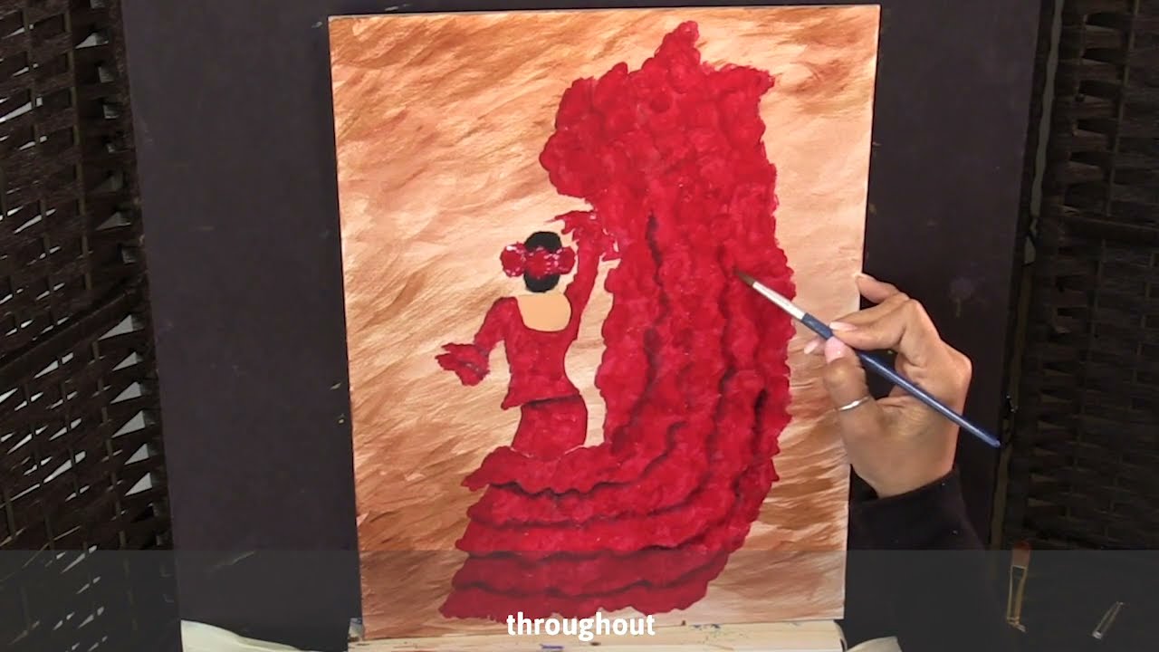 Let's Paint the Flamenco Dress!
