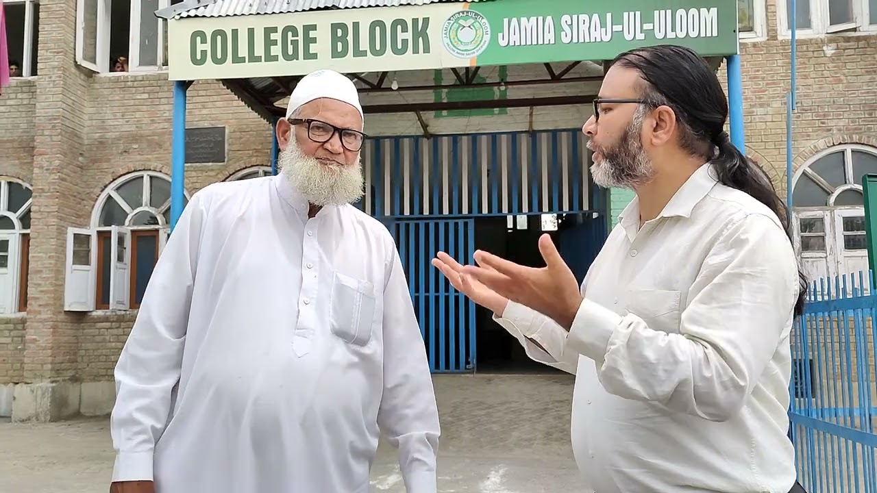 Exclusive Conversation with Mohammad Yousaf Mantoo, Chairman Siraj ul Uloom Shopian J&K