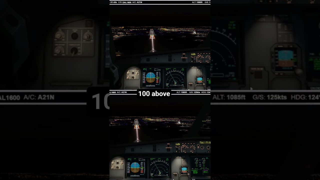 Night Landing. 