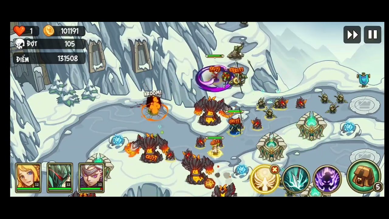 Empire warriors TD, Map 15, Team Lyna Fed Elo Wave 119