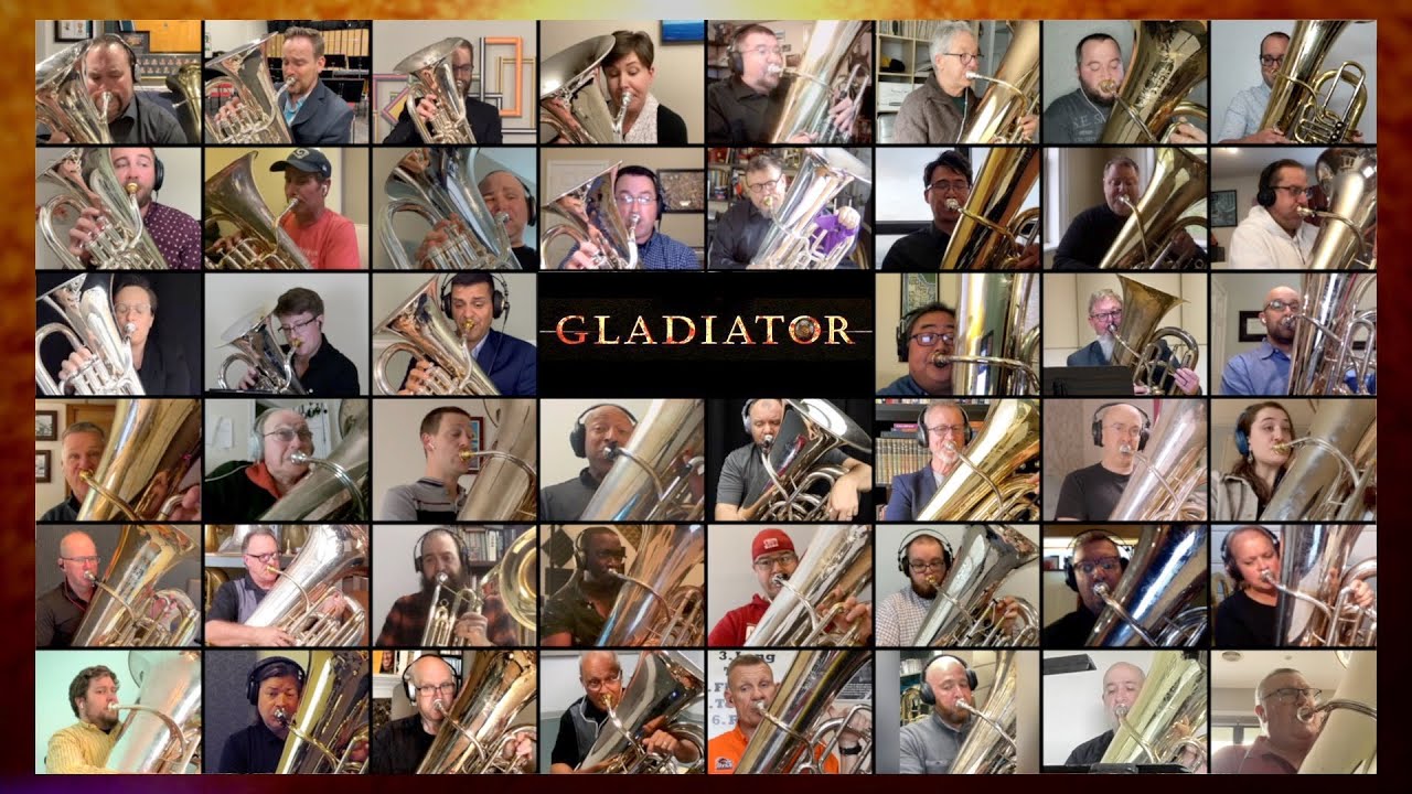 Themes from Gladiator - Eastman-Shires All-Star Tuba Euphonium Ensemble