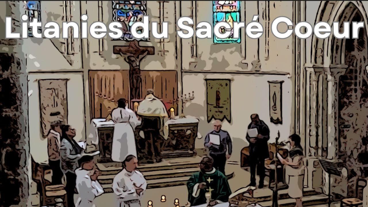 Litanies du Sacré Coeur - Rimaud - Berthier. Introduction à l'orgue