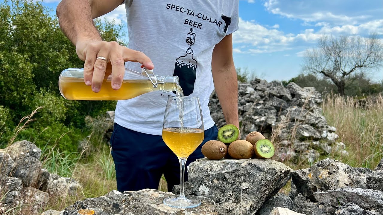 VINO di KIWI fatto in casa