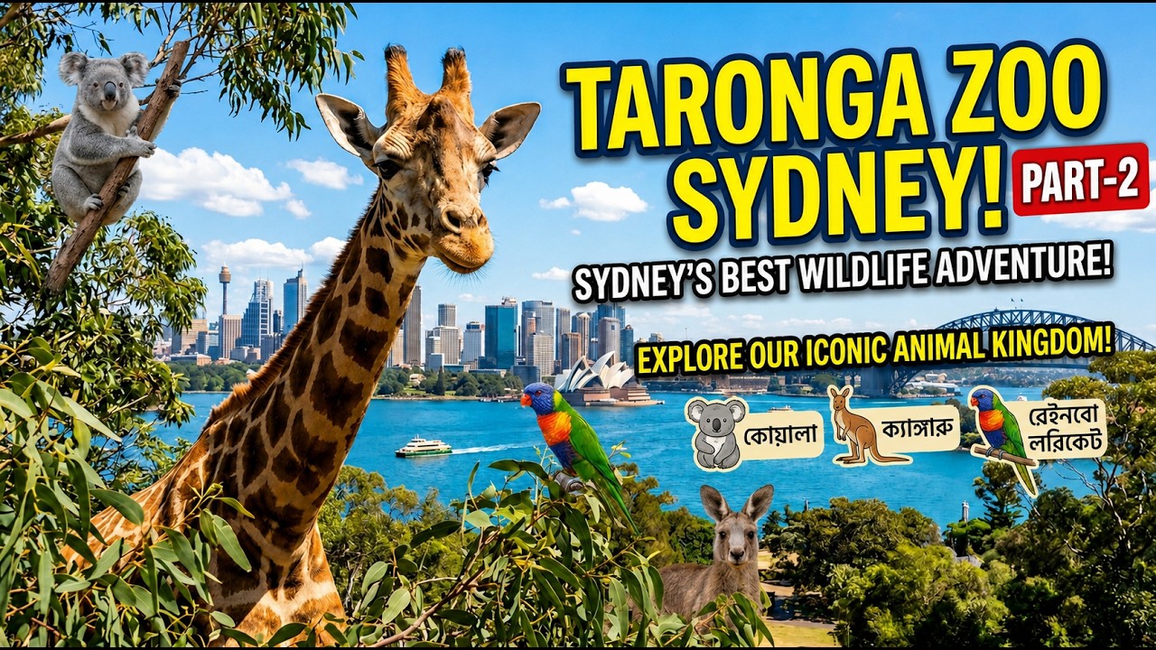 Taronga Zoo Sydney Part 2 | Amazing Australian Wildlife | Australia Travel Vlog 2026