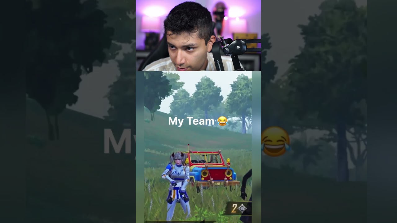 My Team 🤡 vs Other Team 🗿 #pubgmobile #bgmi #shorts