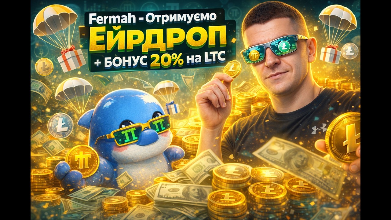 🔥 Fermah - Отримуємо Ейрдроп + БОНУС 20% на LTC