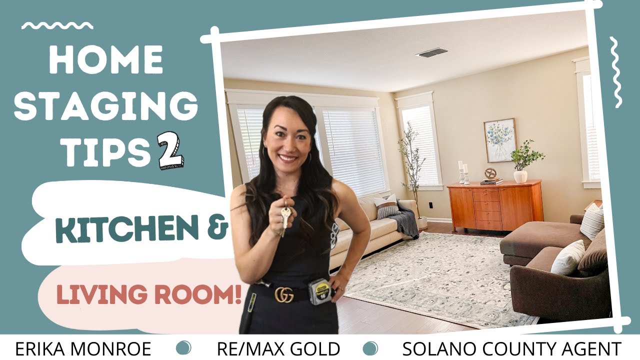 Home Staging Tips 2 - How to stage a house for sale - DIY tips for home staging -Staging on a budget