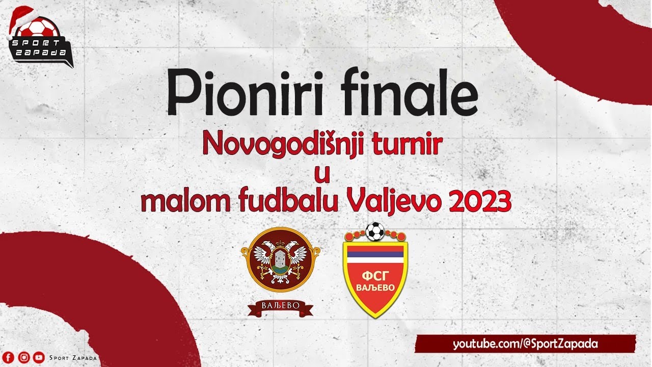 PIONIRI Finale | Senjak MDG - Dunja D | Novogodišnji Turnir Valjevo 2023