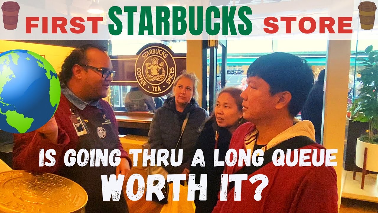 WHAT&rsquo;S INSIDE THE WORLD&rsquo;S FIRST STARBUCKS STORE? IS THE LONG QUEUE WORTH IT? l Seattle, Washington