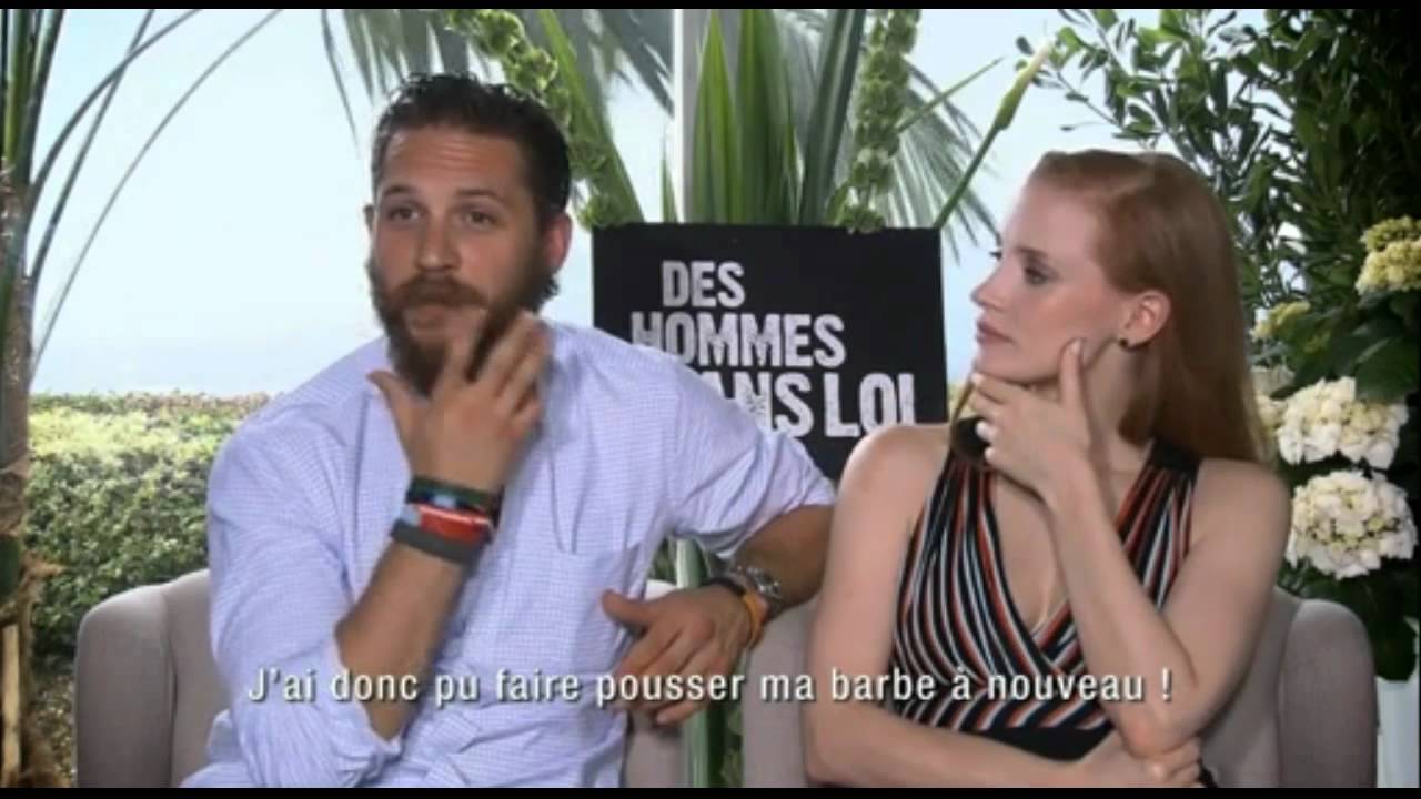 Tom Hardy & Jessica Chastain talk about Lawless