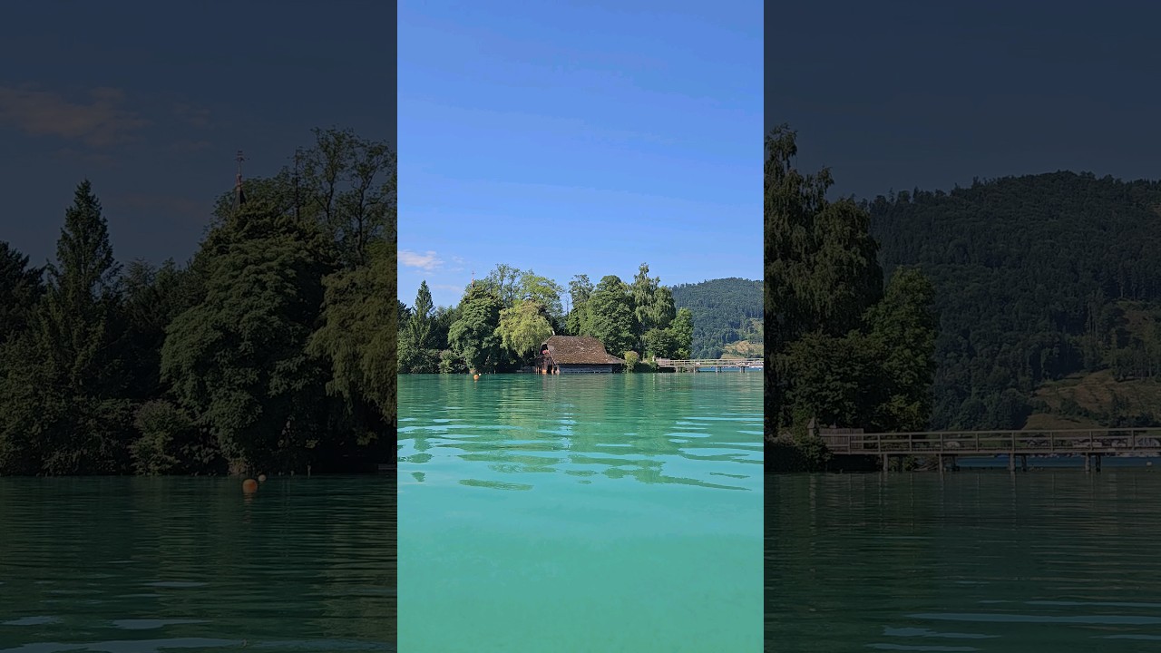 📍Lake Attersee Litzlberg in Upper Austria ☀️ #austria #exploreaustria  #attersee