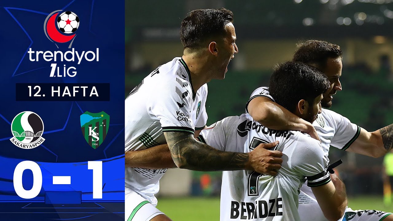 Sakaryaspor (0-1) Kocaelispor - Highlights/Özet | Trendyol 1. Lig - 2024/25