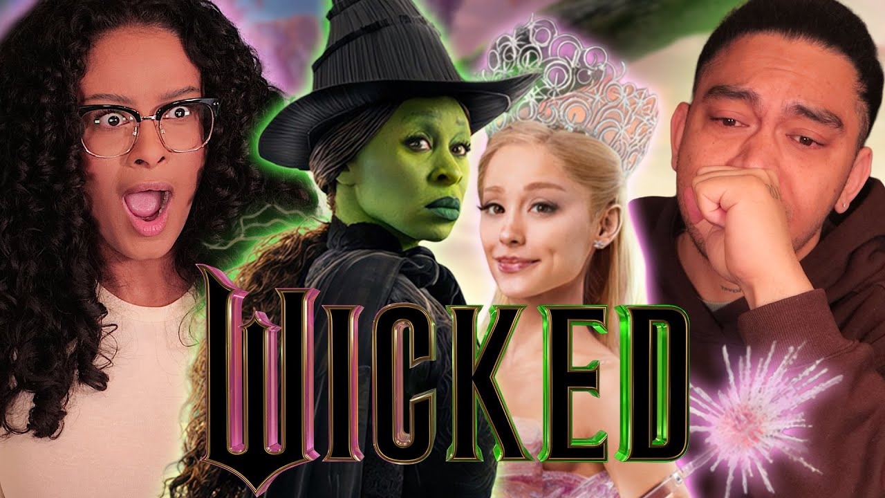 WICKED (2024) MOVIE REACTION -  MAKING MY BF WATCH IT FOR THE FIRST TIME