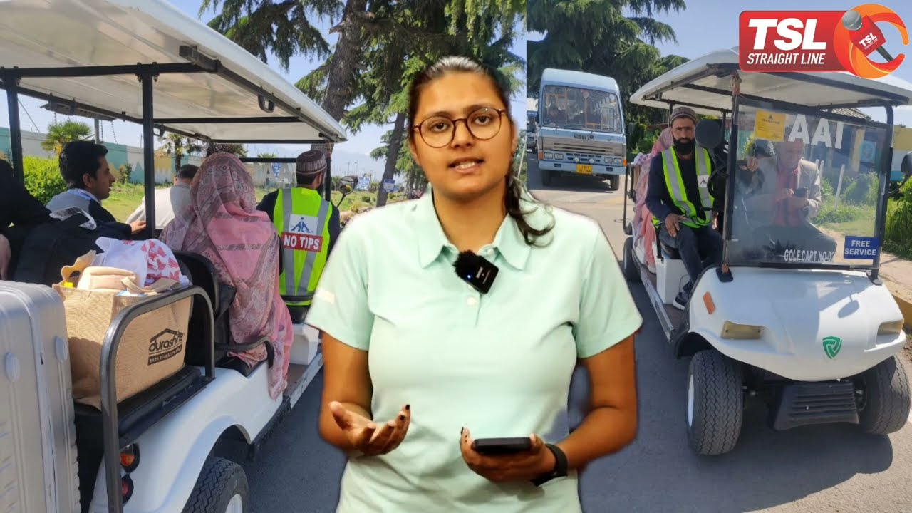 Free E-Cart Service at Srinagar Airport