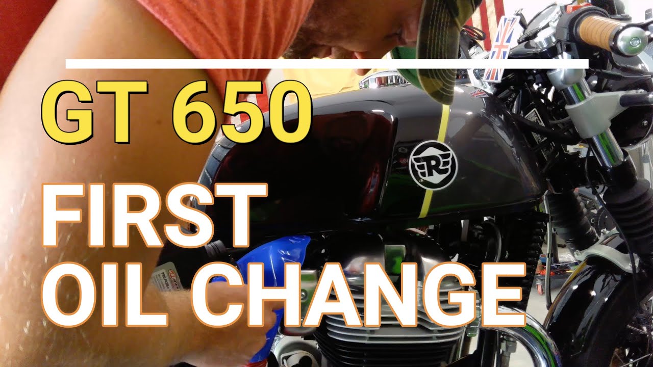 Royal Enfield Continental GT 650 First Oil Change