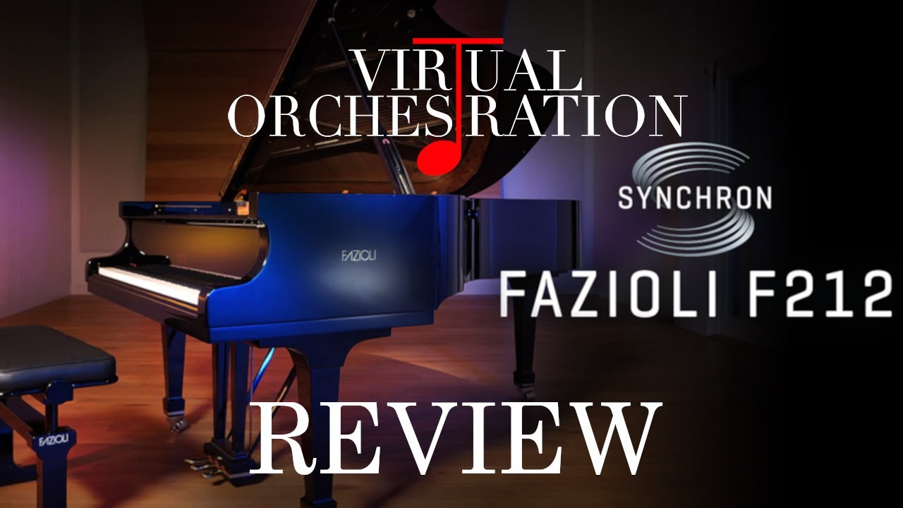 Review Synchron Fazioli F212 by Vienna Symphonic Library + Comparison F212 and F308 [VOUCHER INSIDE]