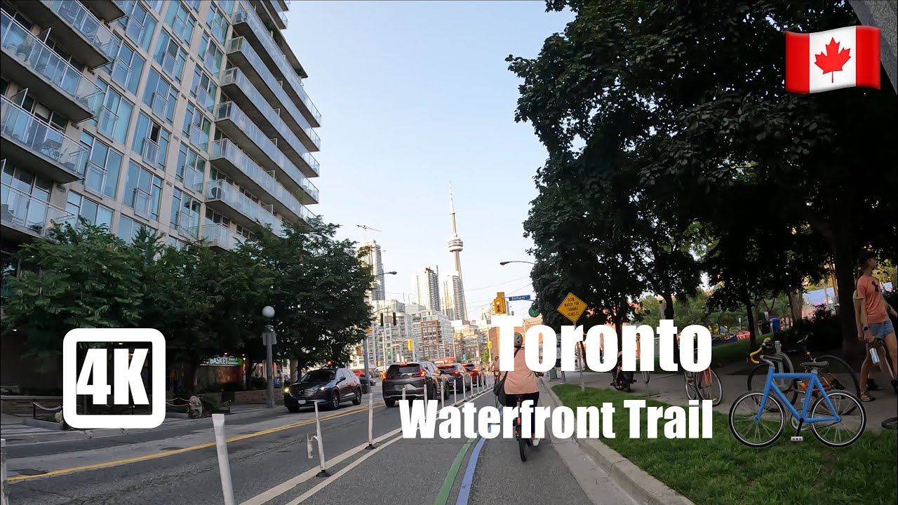 [4K] Toronto Waterfront Trail - Cycling | #182
