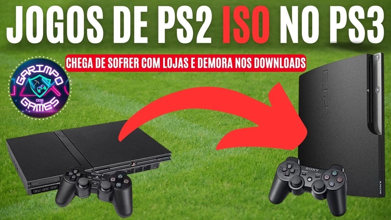 COMO COLOCAR JOGOS DE PS2 ISO NO PS3