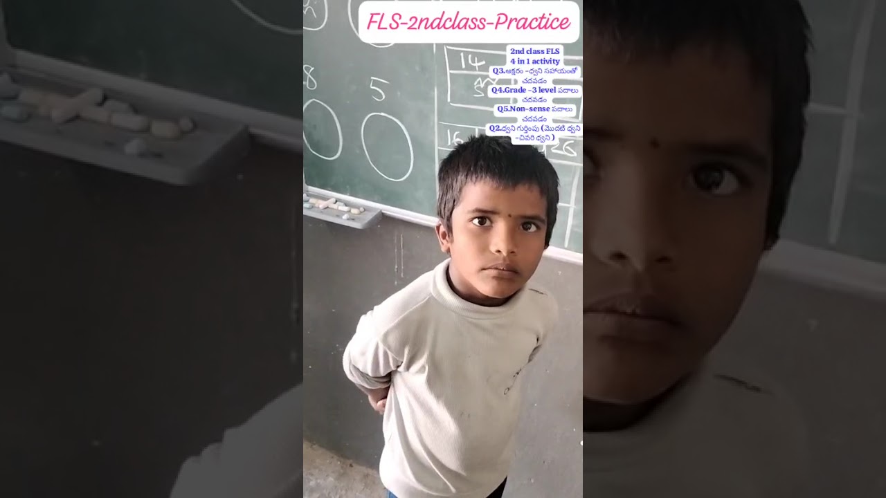 2nd class FLS-4 in 1 activity-Telugu