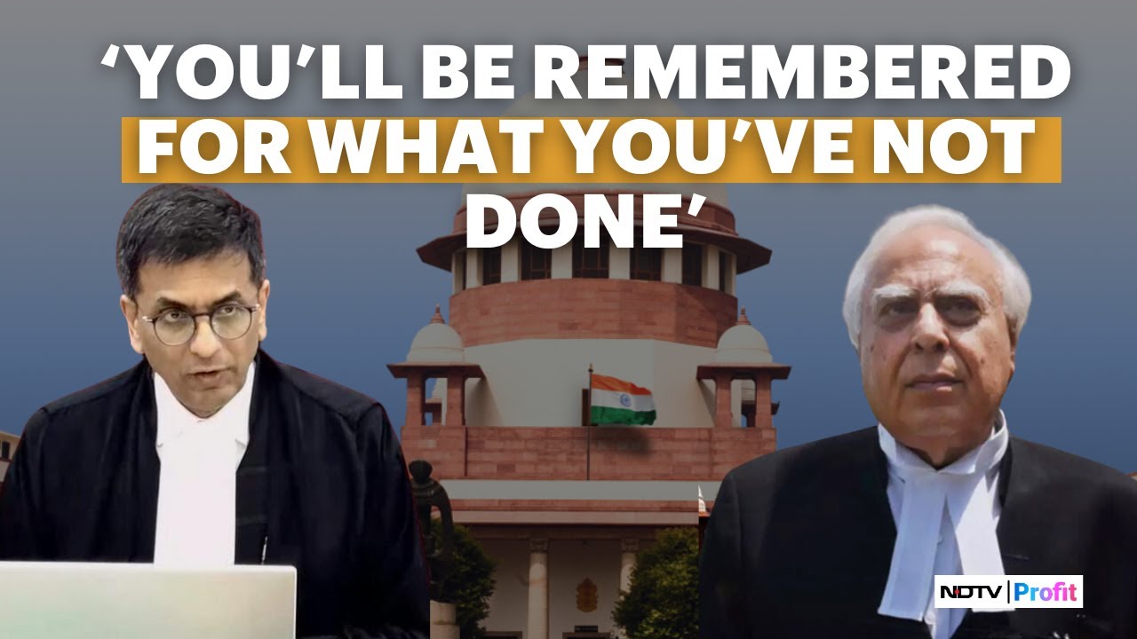 WATCH: Kapil Sibal's Poetry & High Praise For Outgoing CJI Chandrachud